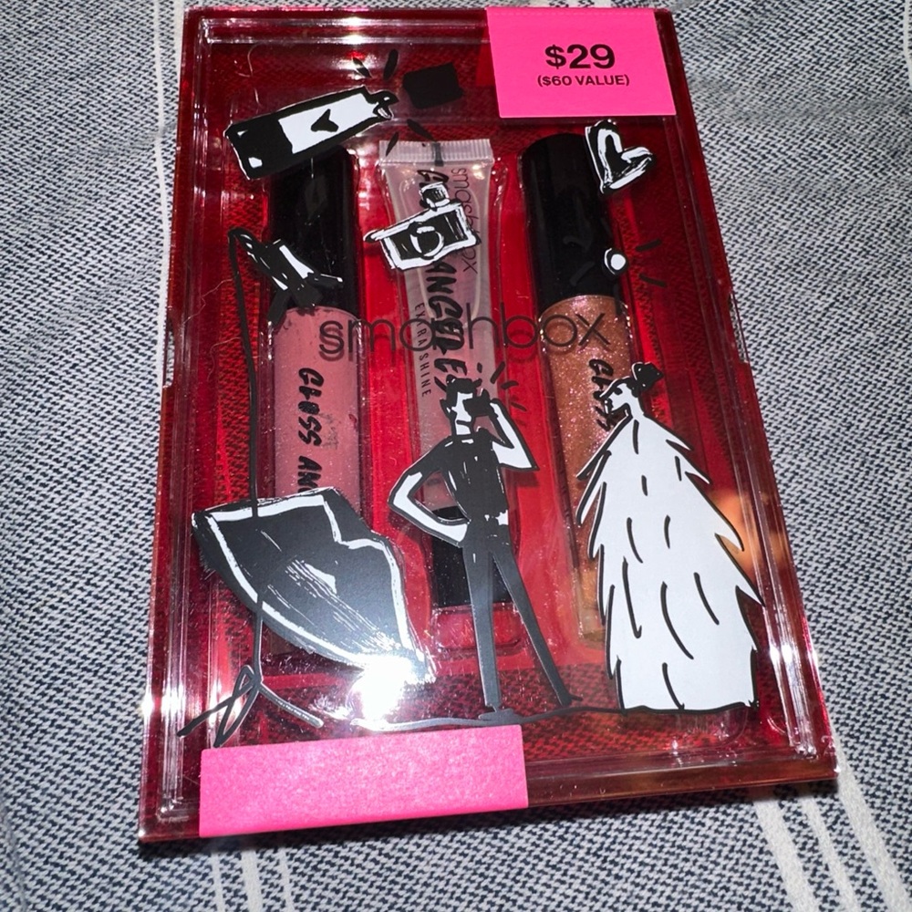 Smash Box 3 Full Size Glosses New & Sealed Packaging